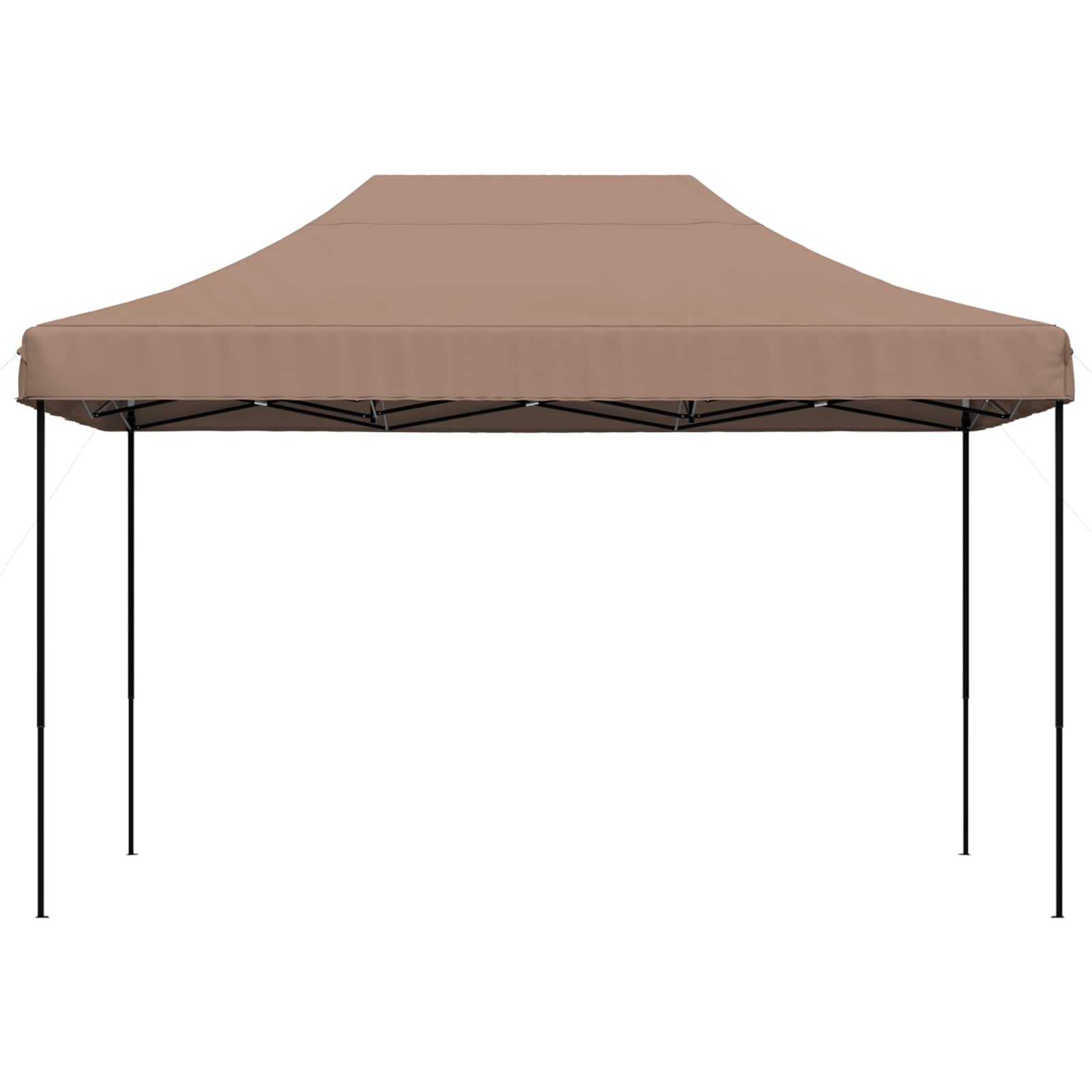 Partyzelt Faltbar Pop-Up Beige 410x279x315 cm