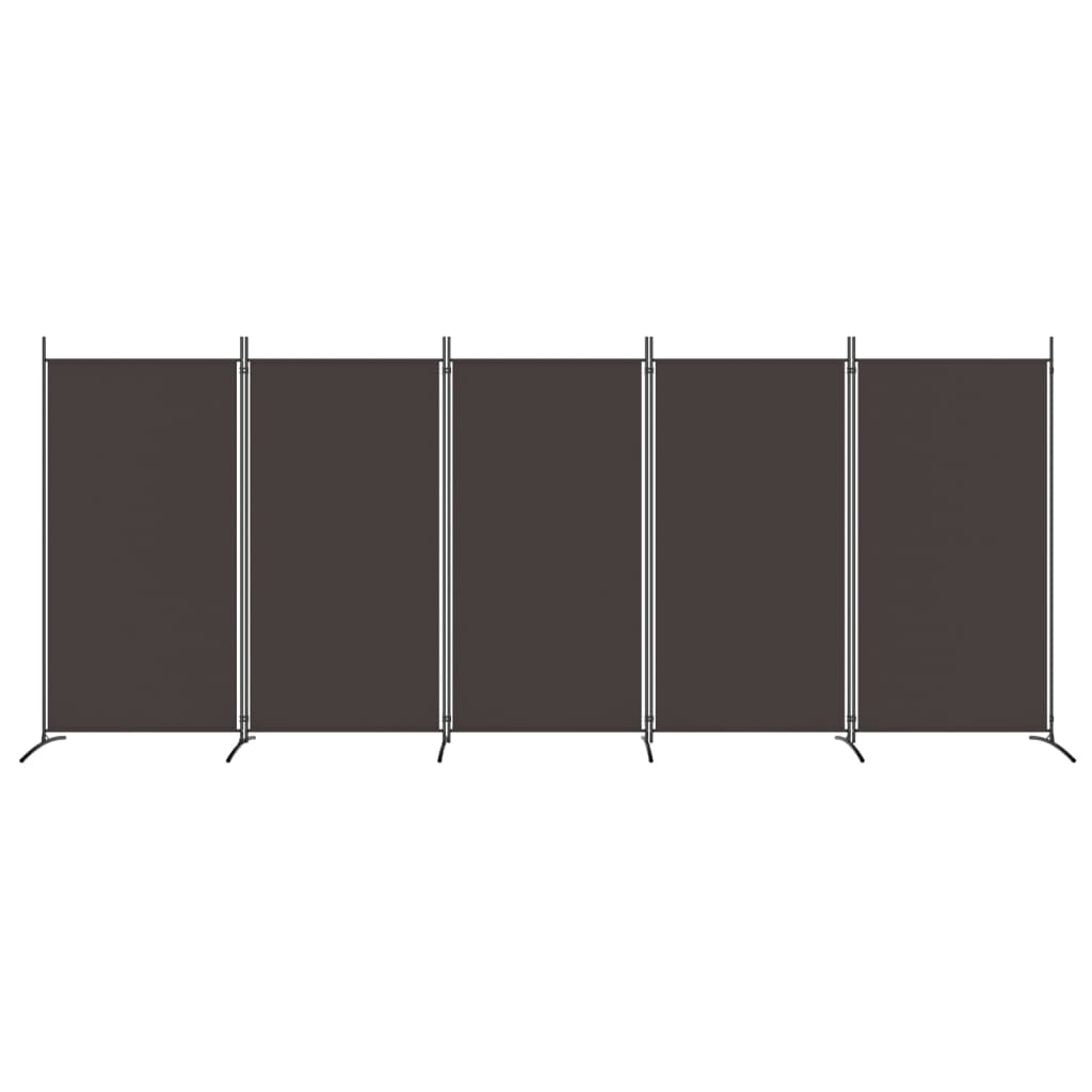 3-tlg. Raumteiler Weiß 260x180 cm Stoff