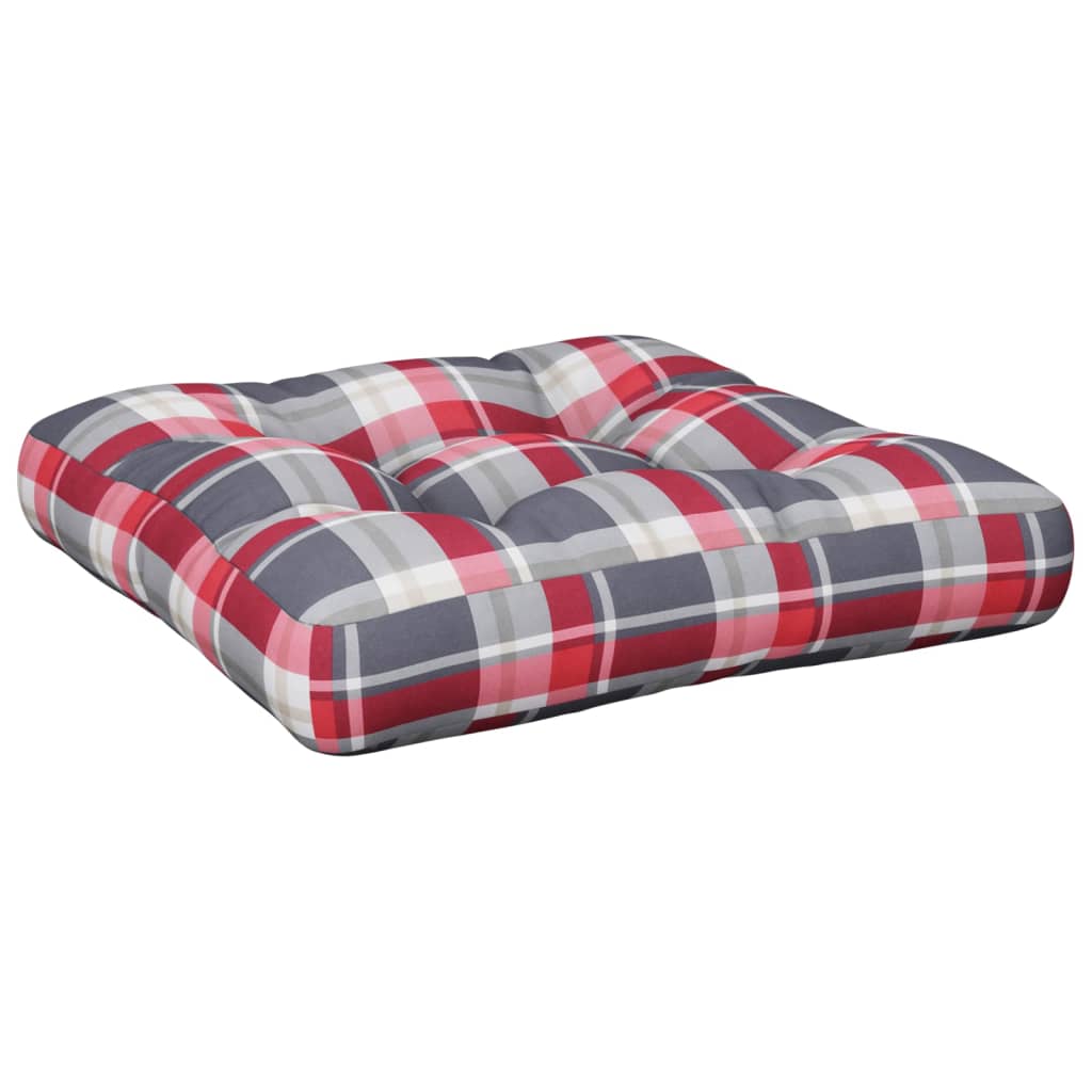 Palettenkissen Anthrazit 50x50x12 cm Stoff