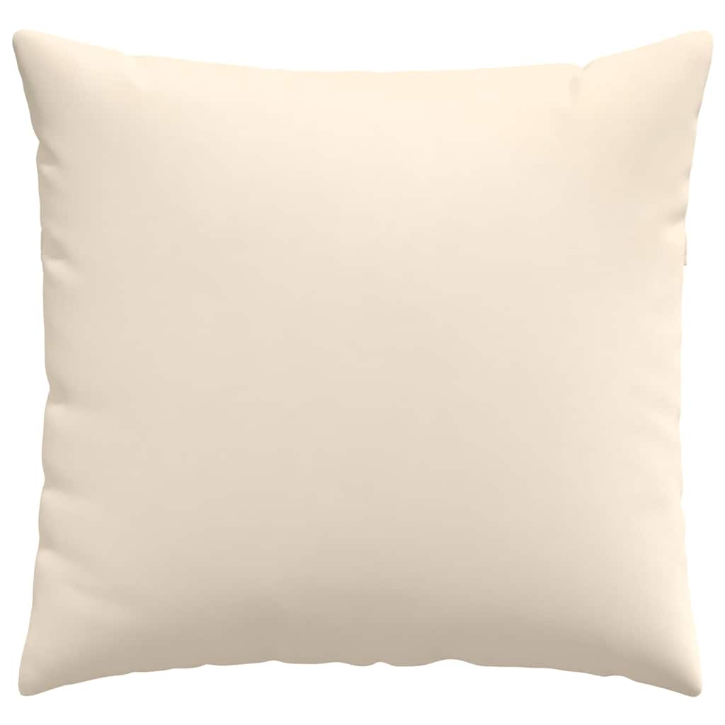 Sofakissen 2 Stück Taupe 50 x 30 cm Stoff