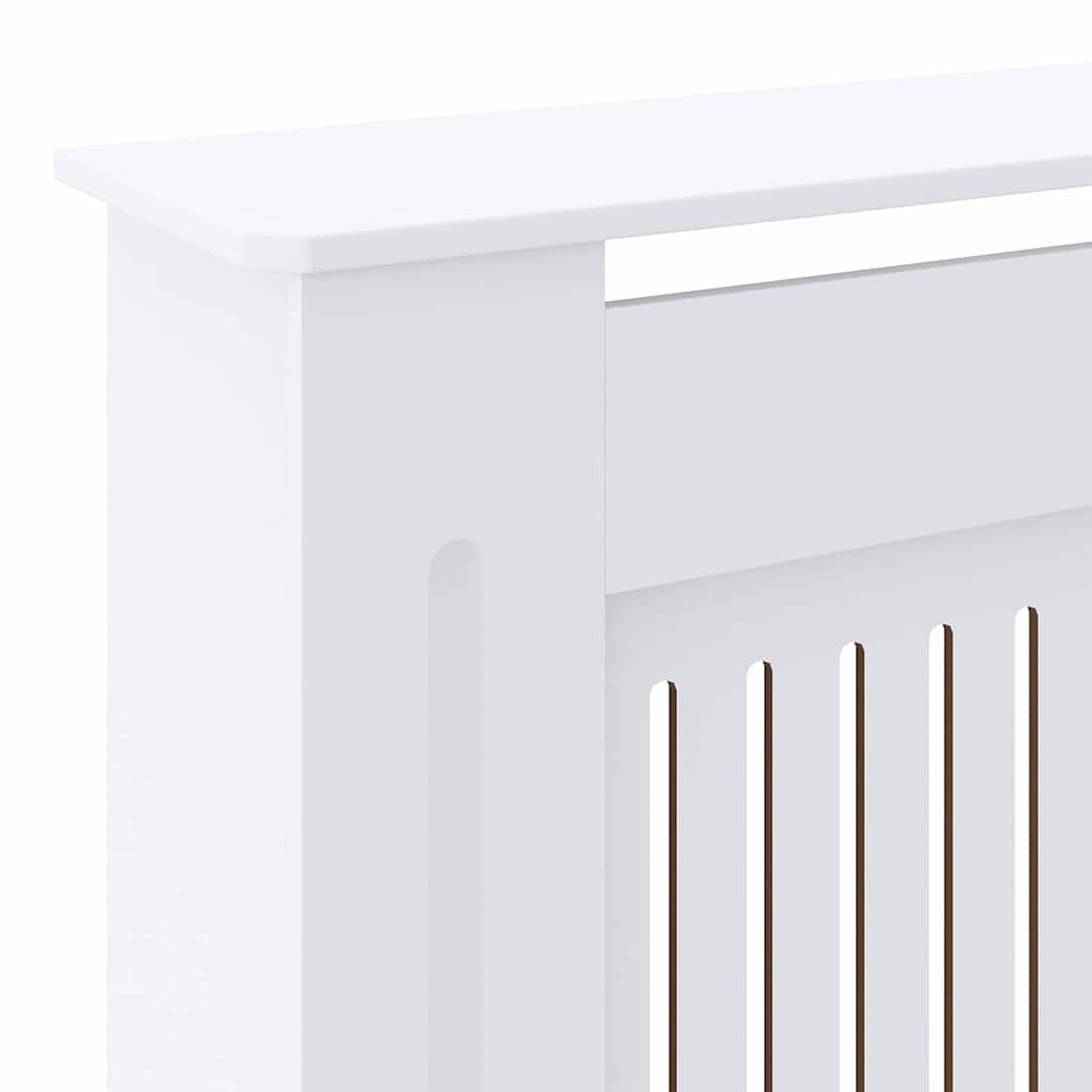 Holzwerkstoff Heizkörper-Abdeckung Heizkörperverkleidung 112 cm, weiß