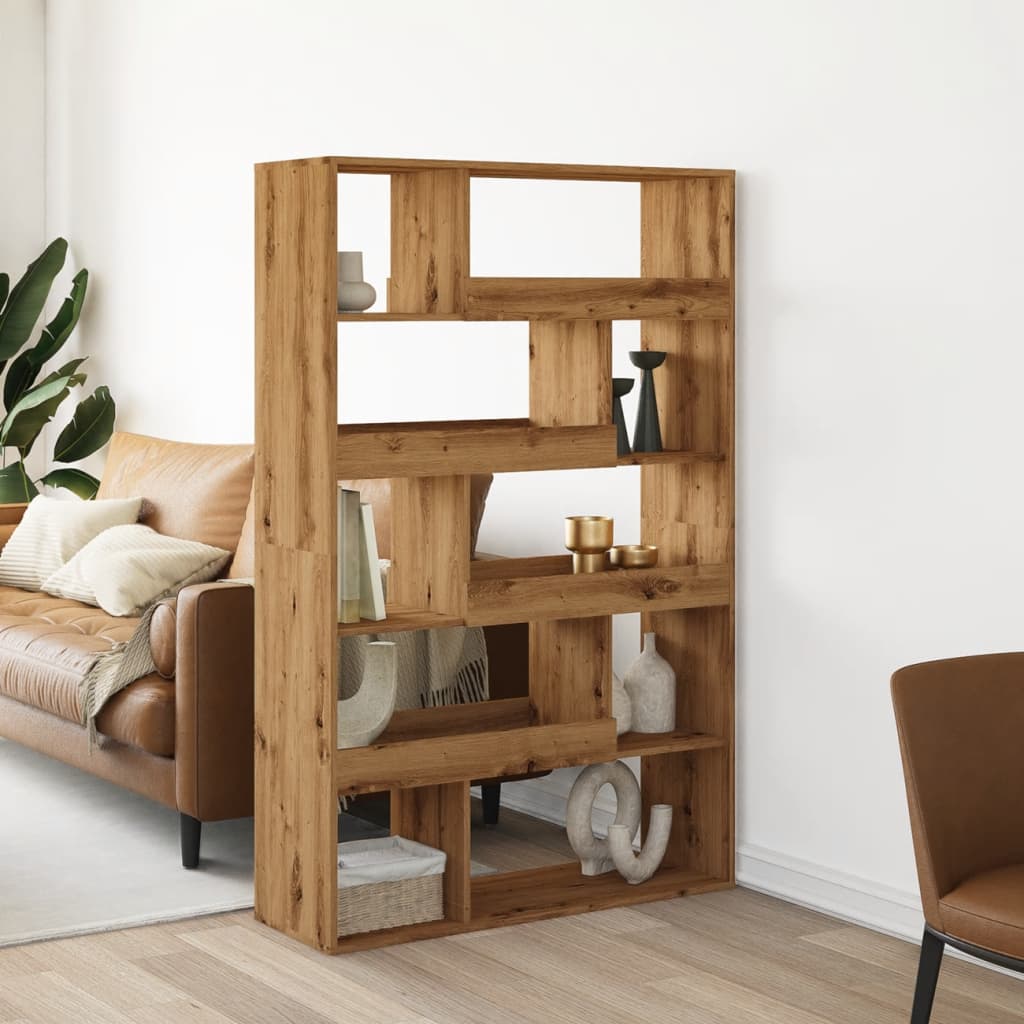 Bücherregal Räuchereiche 100x33x156,5 cm Holzwerkstoff