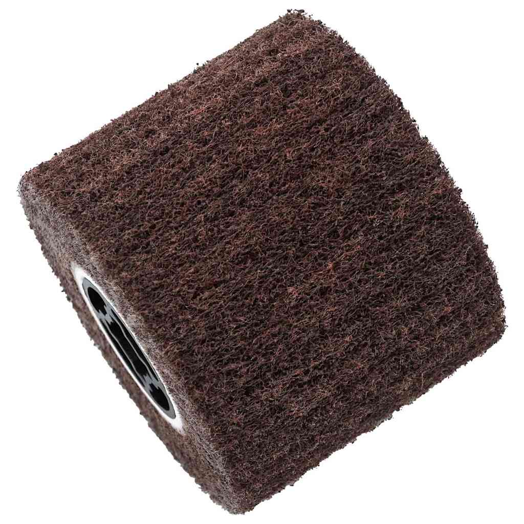 Schleifrollen 3 pcs Braun 12 x 12 x 10 cm Synthetische Faser
