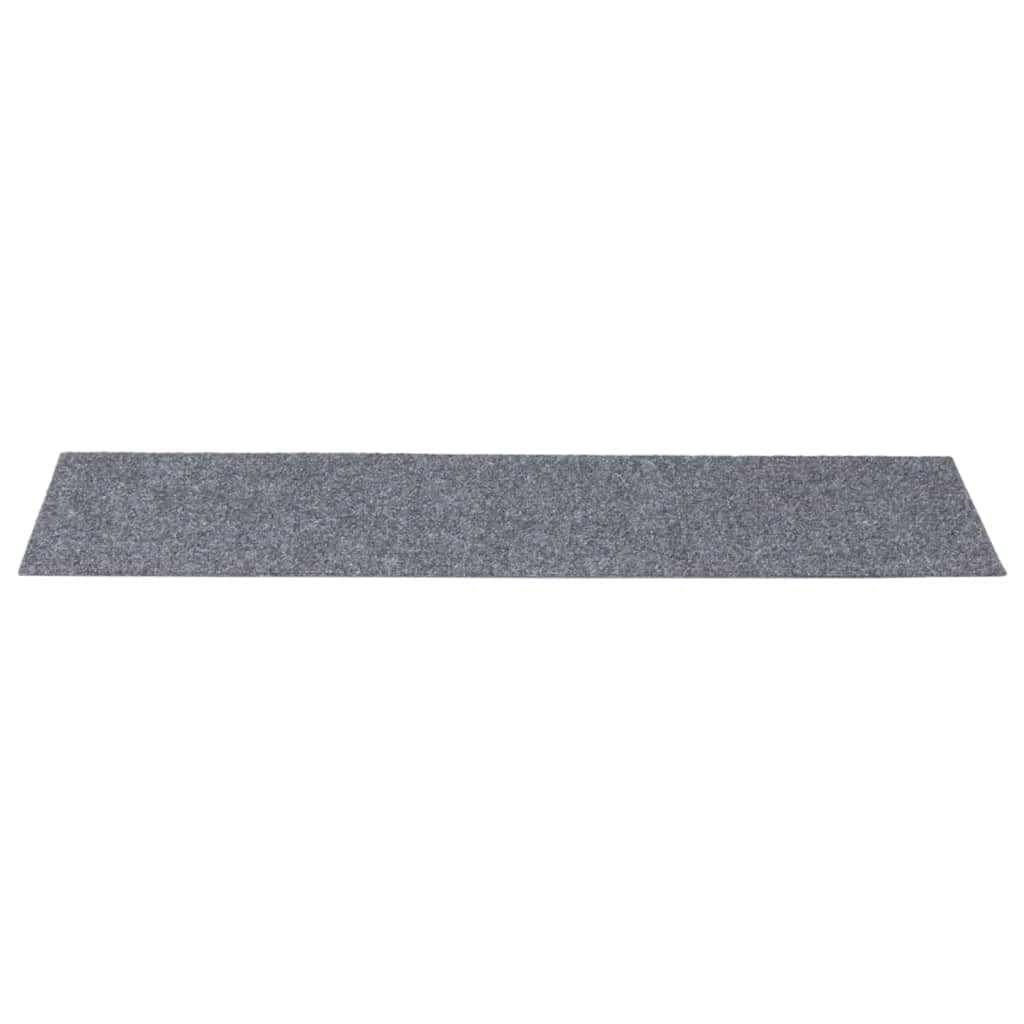 Stufenmatten Selbstklebend 15 Stk. 60x25 cm Hellbraun Rechteckig