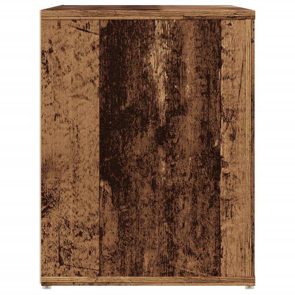 Schuhregal Weiß 100x35x45 cm Holzwerkstoff