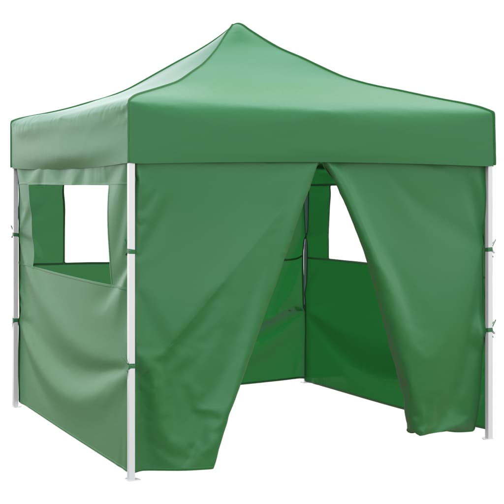 Faltzelt mit 4 Wänden 3 x 3 m Cremeweiß
