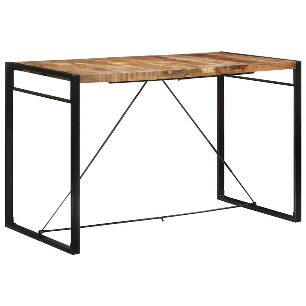 Bartisch 110 x 60 x 110 cm Massivholz Mango