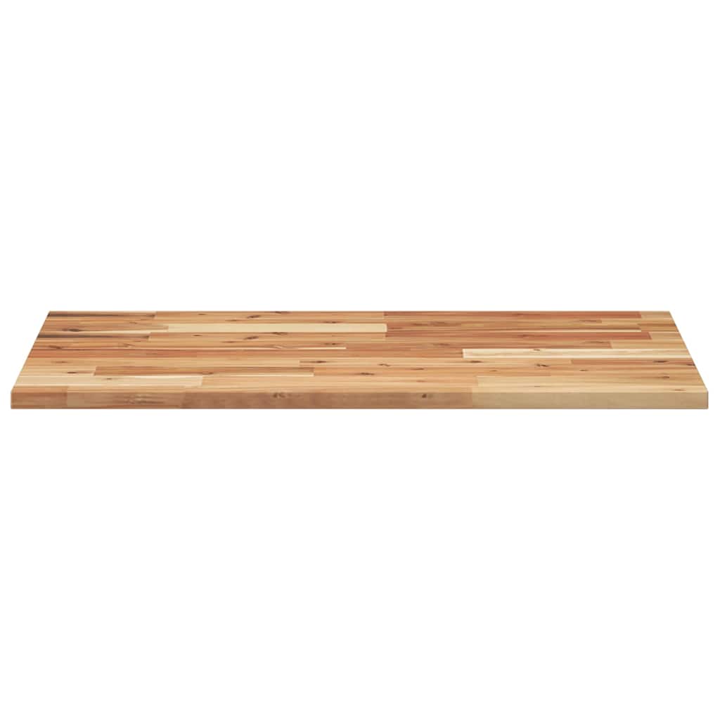 Tischplatte Rechteckig 60x50x2 cm Massivholz Akazie