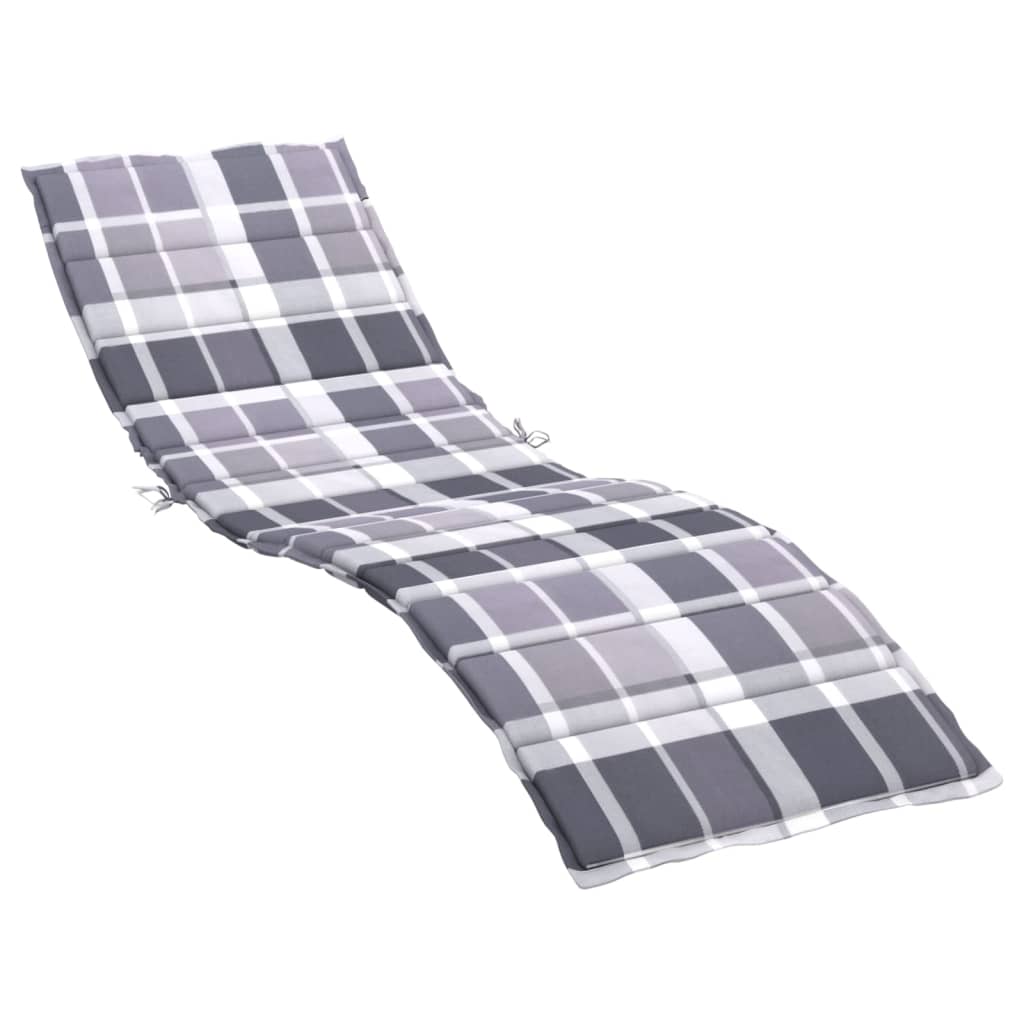 Liege-Kissen Blatt Blattmuster 200 x 70 x 3 cm Oxford-Stoff