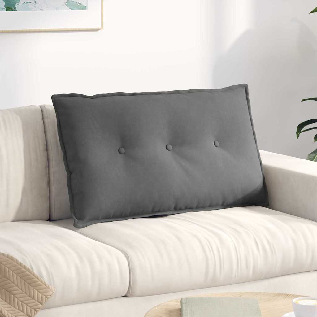 Rückenkissen Taupe 50 x 45 cm Mikrofaserstoff