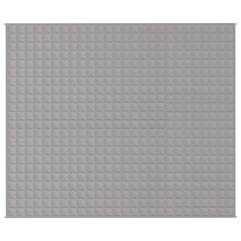 Gewichtsdecke Grau 122x183 cm 5 kg Stoff