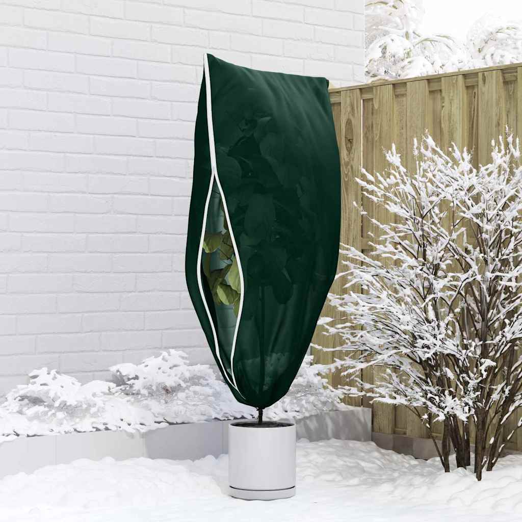 Wintervlies mit Reißverschluss 4 Stk. 70 g/m² 1x1,55 m