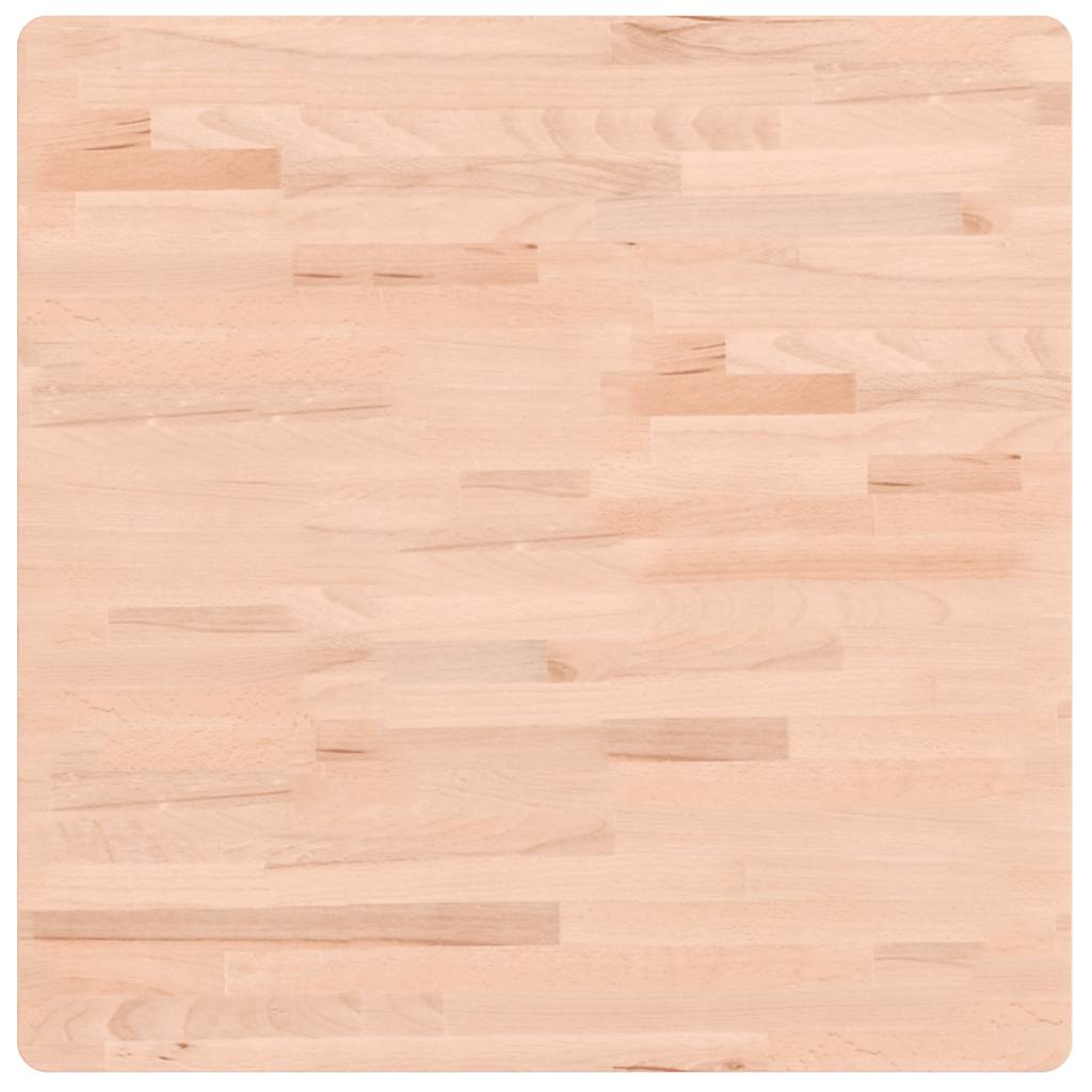 Tischplatte Ø30x1,5 cm Rund Massivholz Buche