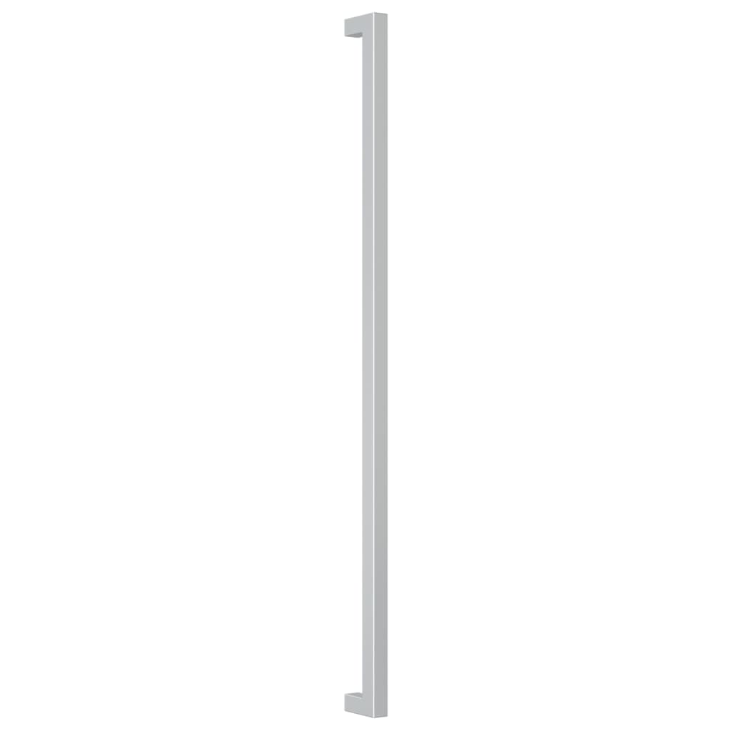 Möbelgriffe 10 Stk. Silbern 64 mm Edelstahl