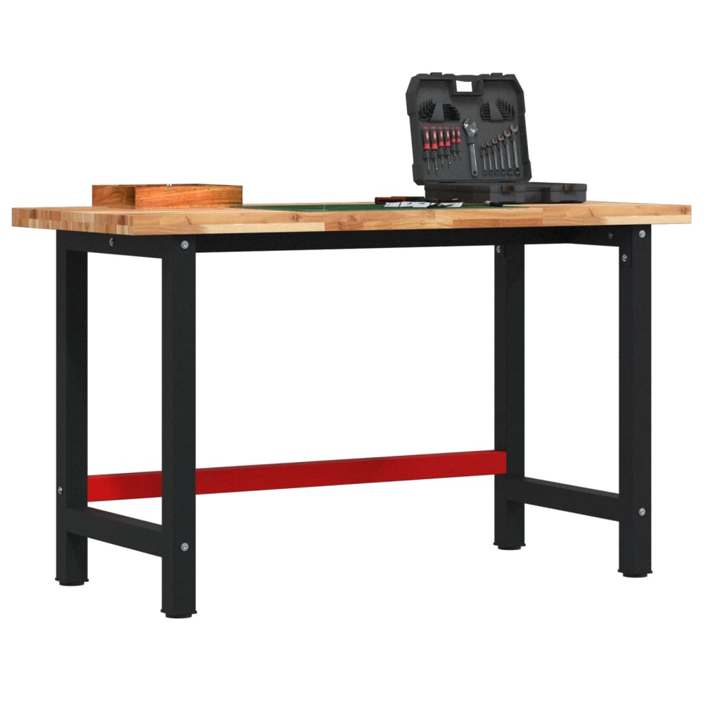 Werkbank 100x60x83 cm Massivholz Akazie Rechteckig