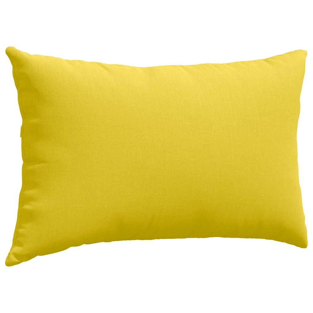 Sofakissen 2 pcs Hellgrau 50 x 30 cm Stoff