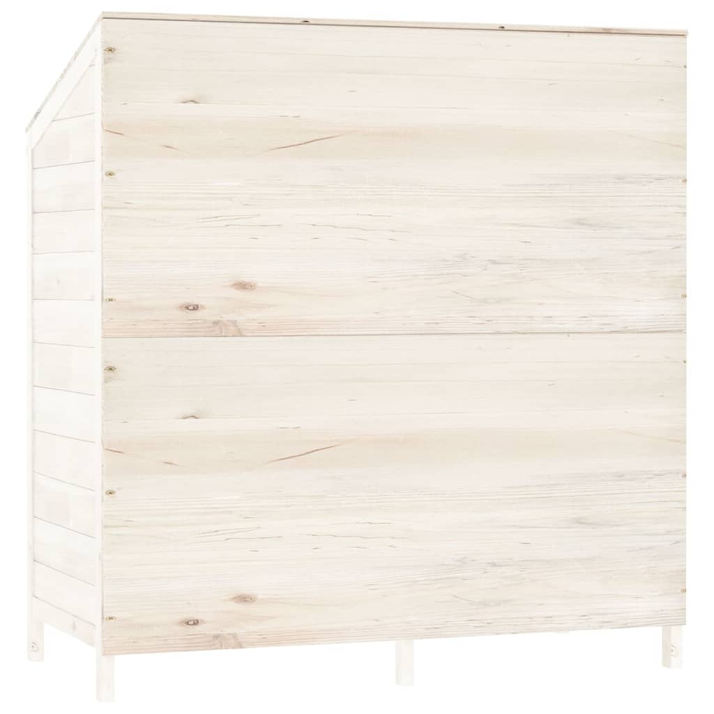 Geräteschuppen 55x52x174,5 cm Massivholz Tanne