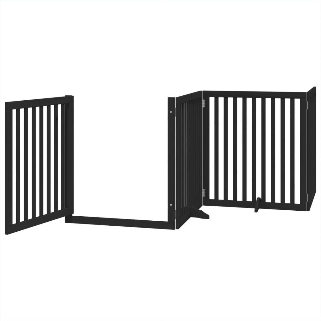 Hundegitter Faltbar 3 Paneele 150 cm Pappelholz