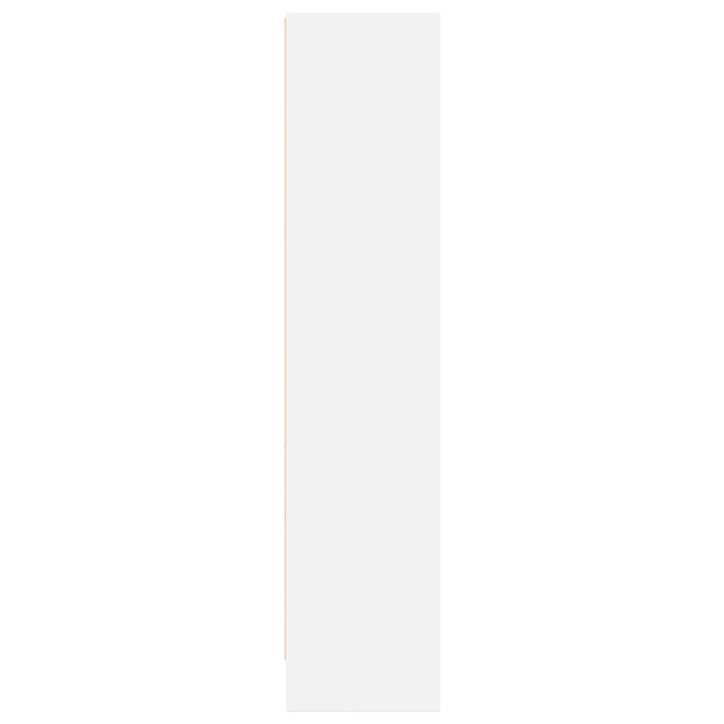 Bücherregal Weiß 40x24x75 cm Holzwerkstoff