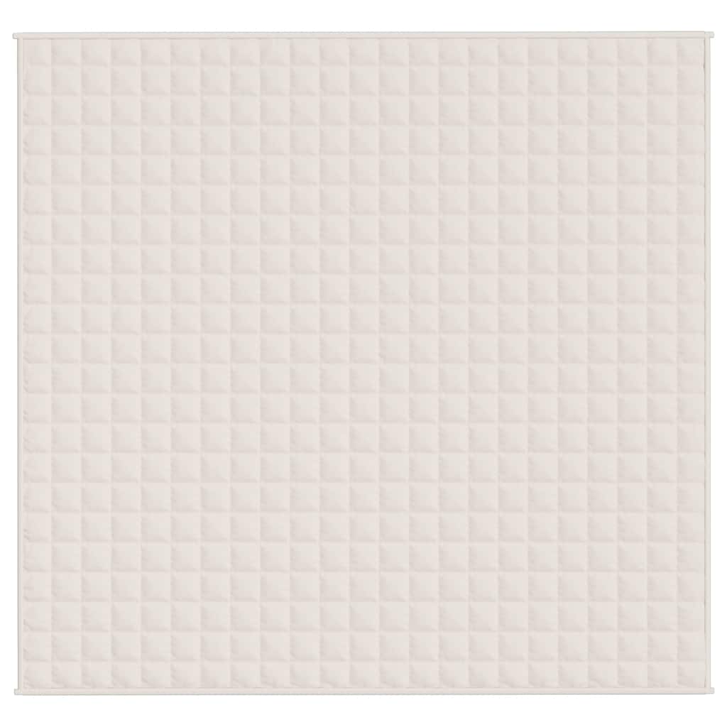 Gewichtsdecke Grau 122x183 cm 5 kg Stoff