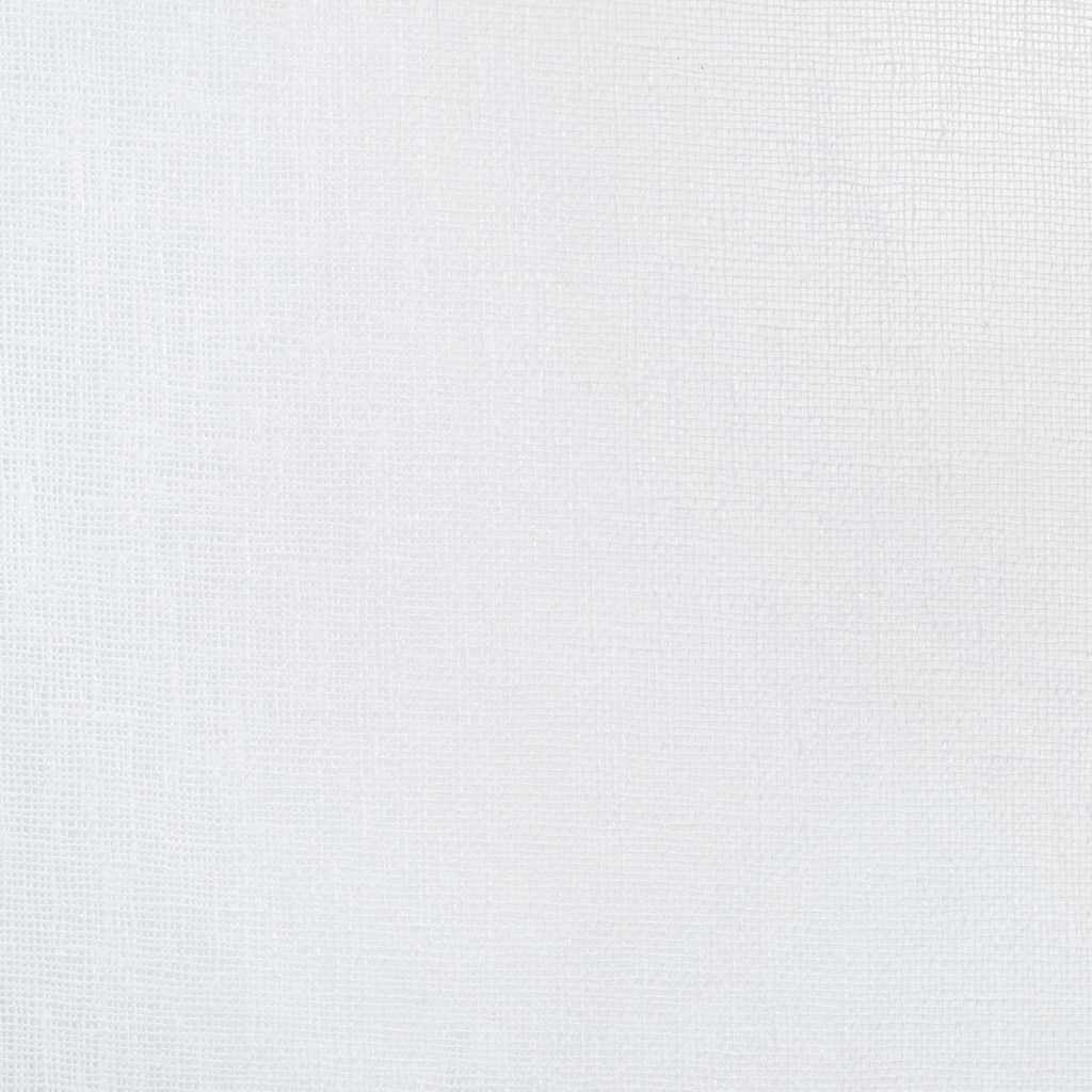 Voile-Vorhang mit Vorhängen 2 pcs Weiß 140 x 140 cm Polyester