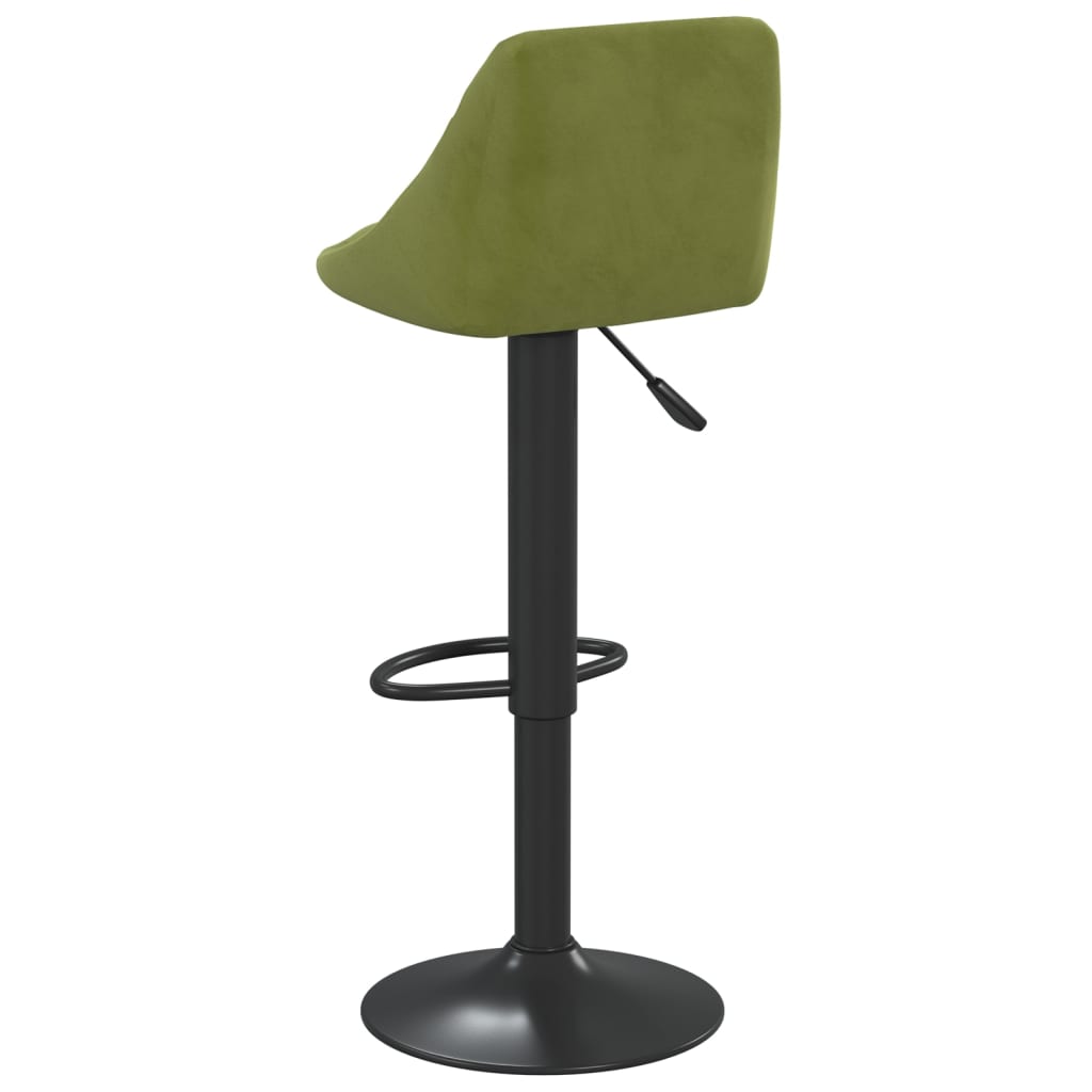 Barhocker Creme Samt