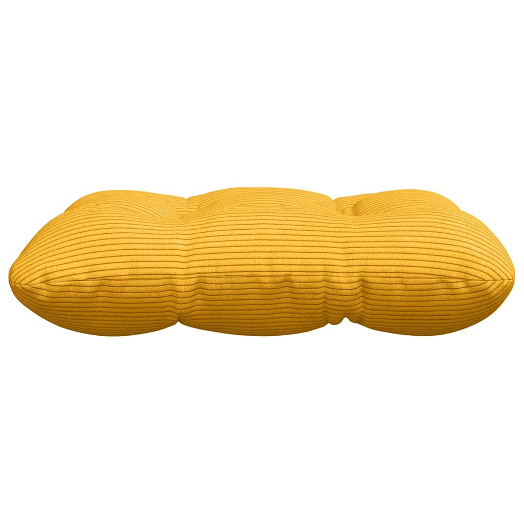 Sitzkissen 4 pcs Hellgrau 40 x 40 cm Cordstoff