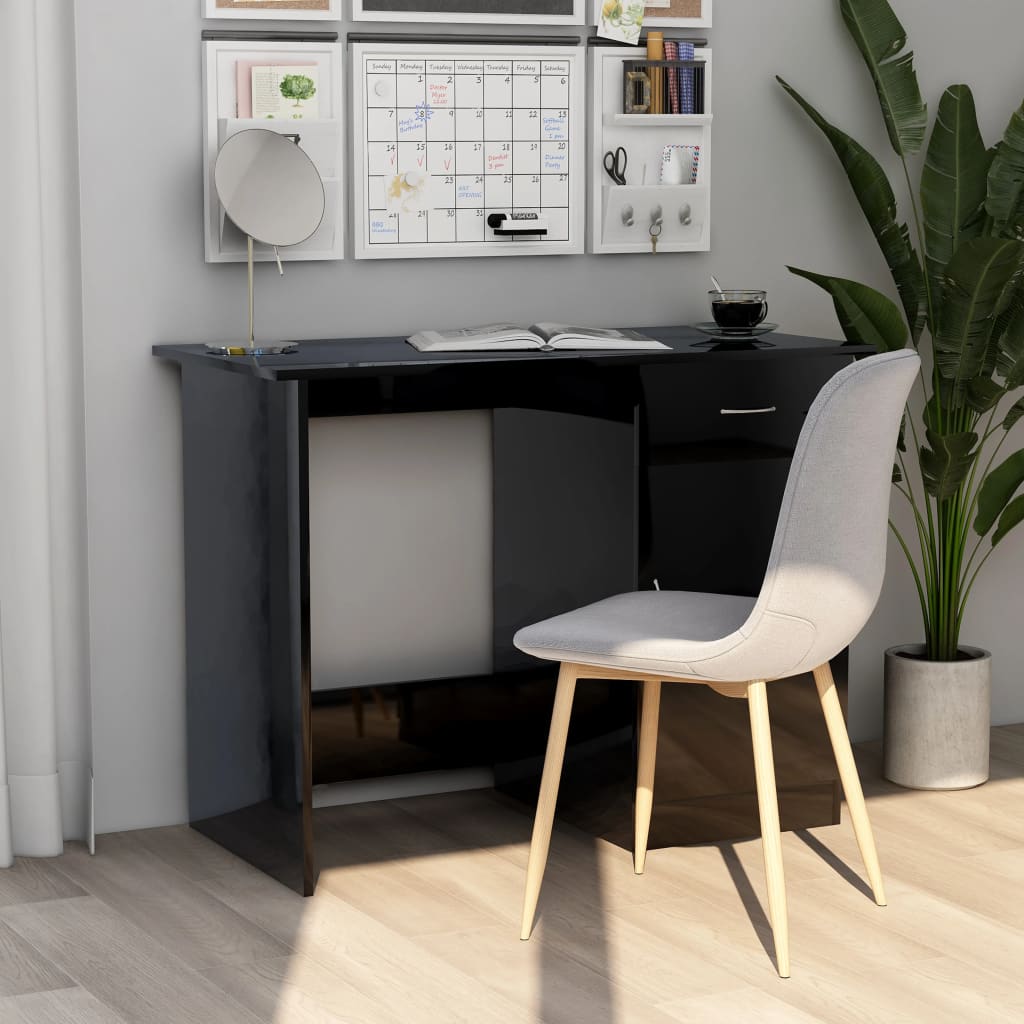 Schreibtisch Weiß 100×50×76 cm Holzwerkstoff