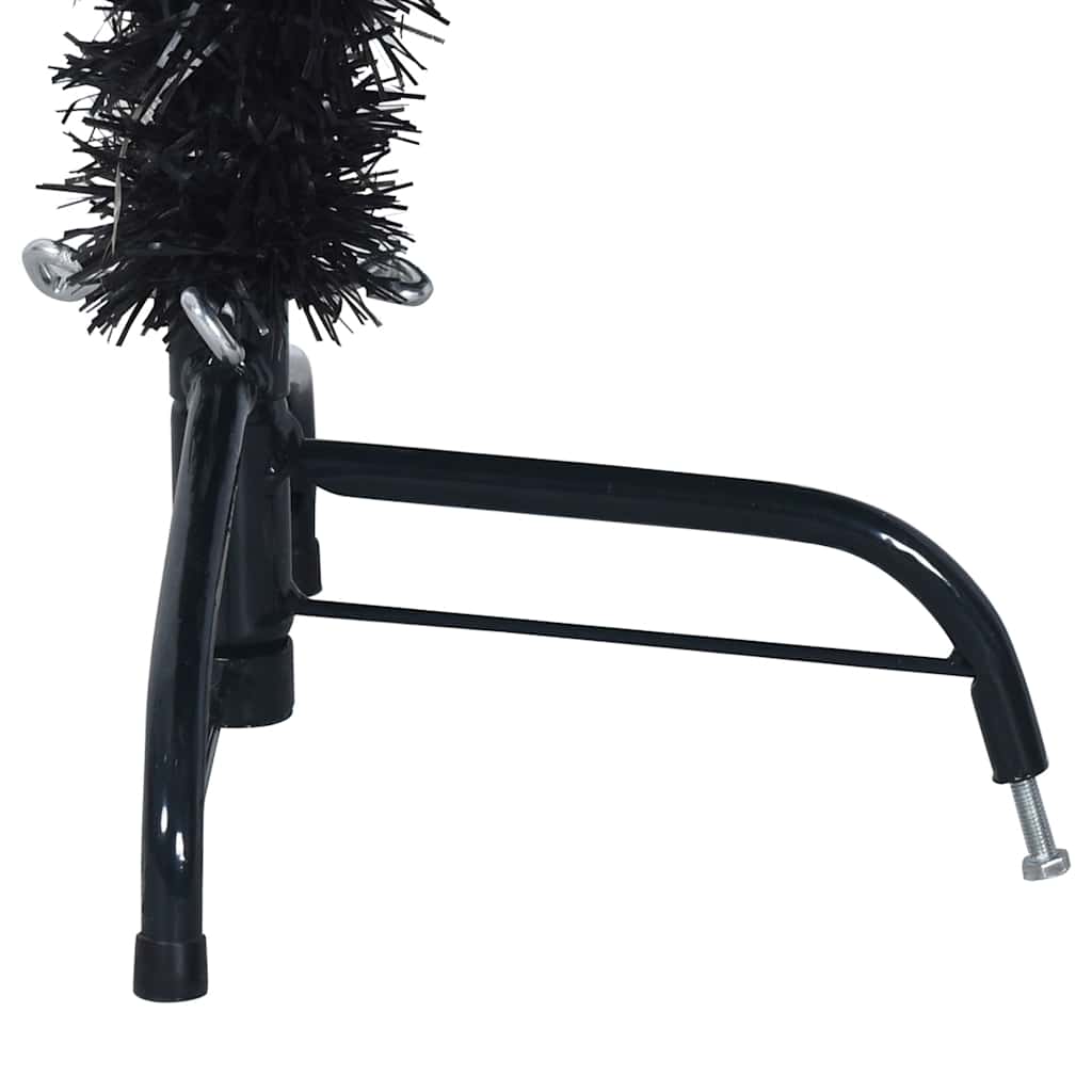 Künstlicher Halb-Weihnachtsbaum mit Ständer Grün 150 cm PVC