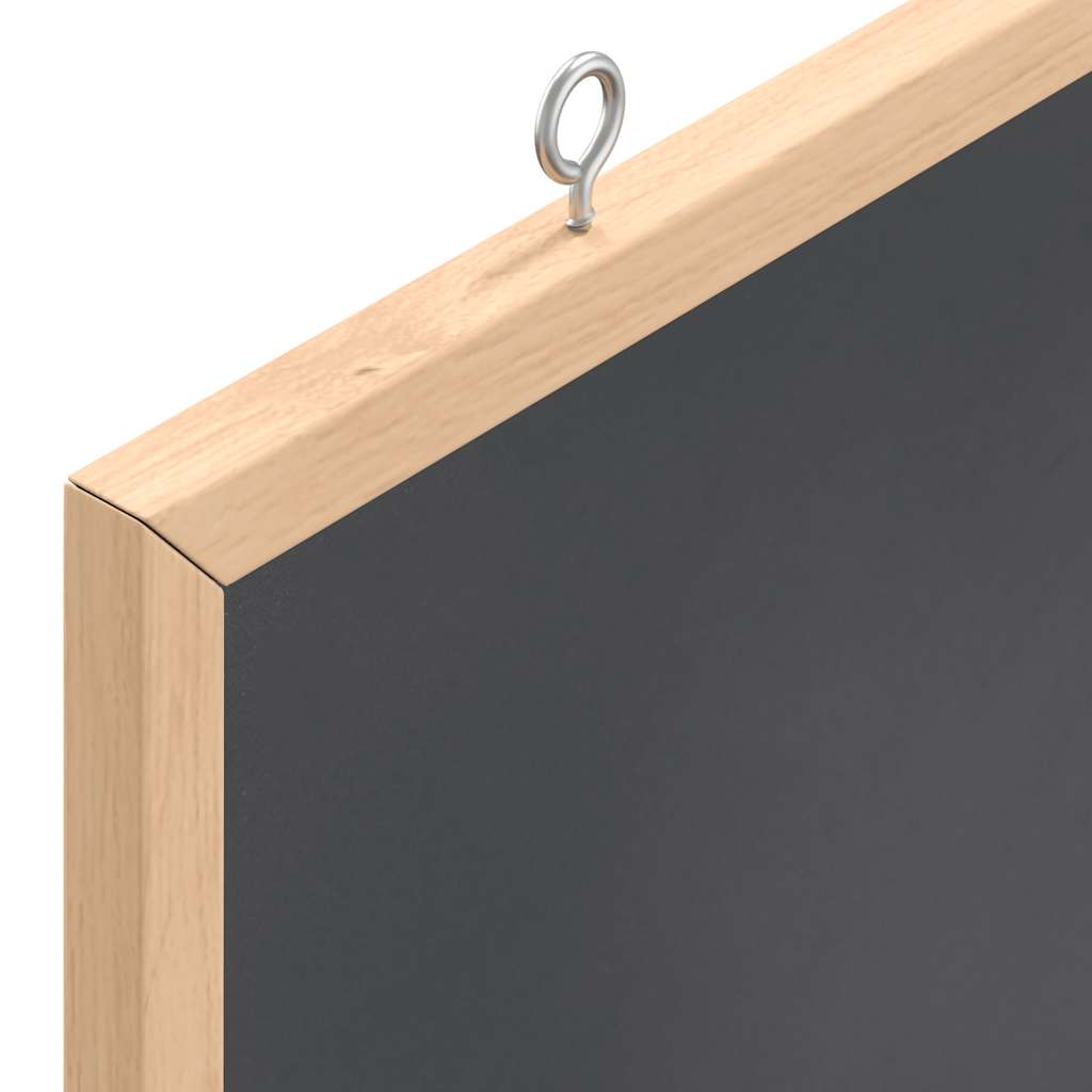 Magnetisches Whiteboard mit massivem Kiefernholzrahmen 40x30 cm