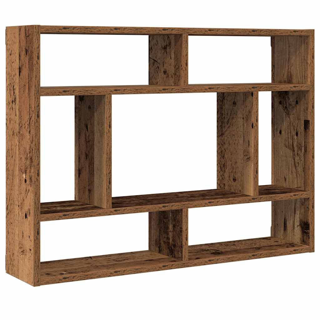 Wandregal Weiß 75x16x55 cm Holzwerkstoff