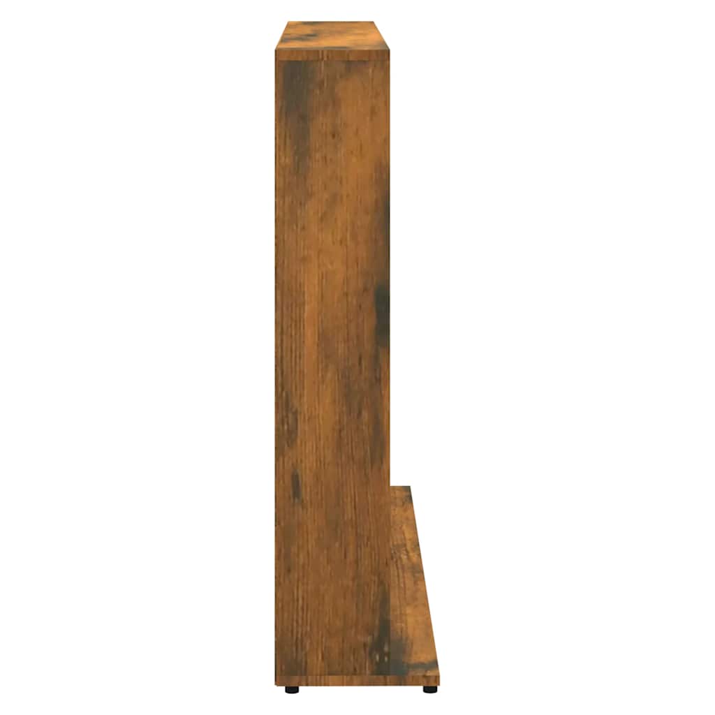 CD Regal Schwarz Eichen-Optik 101 x 23 x 177,5 cm Holzwerkstoff