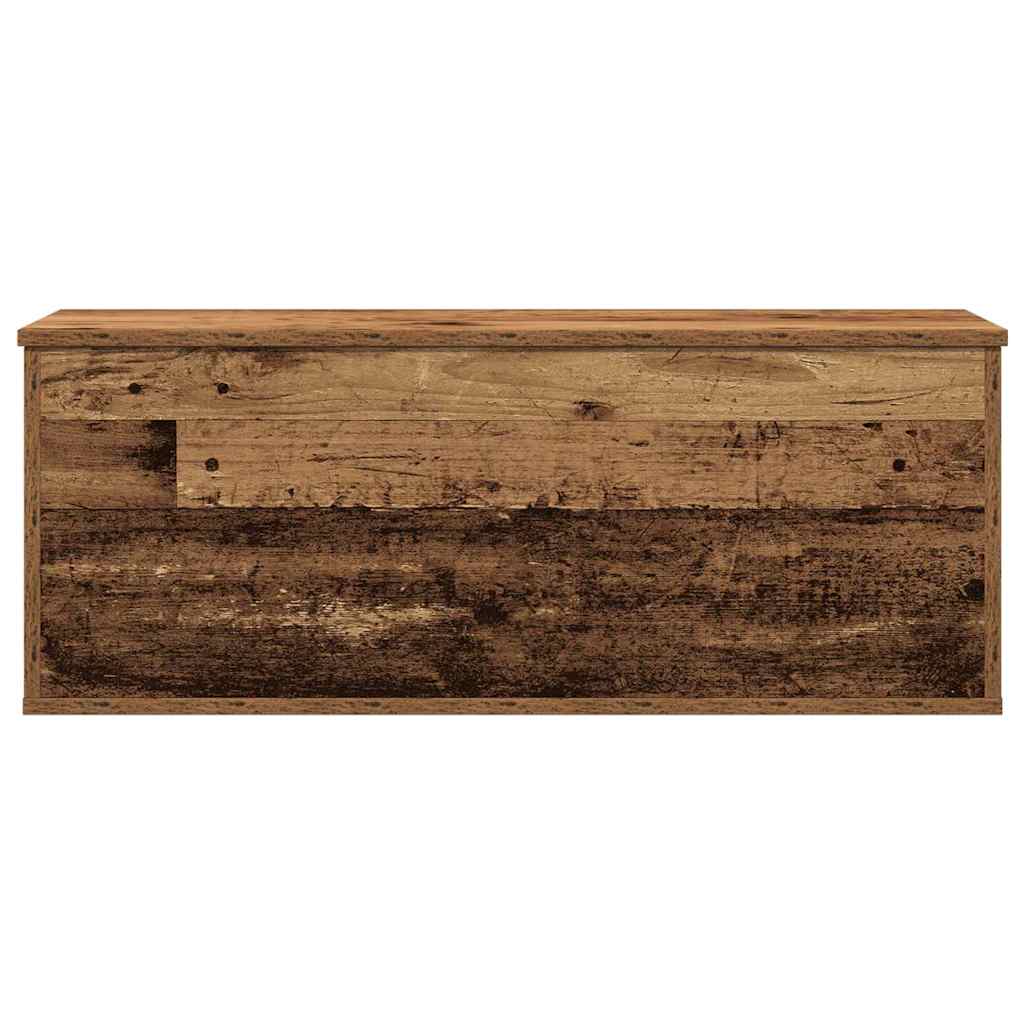 Aufbewahrungstruhe Weiß 84x42x46 cm Holzwerkstoff