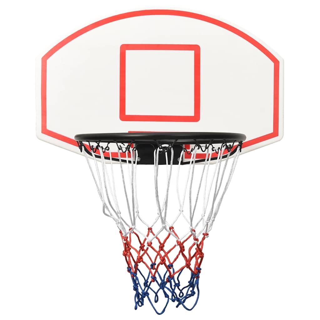 Basketballkorb Weiß 109x71x3 cm Polyethylen
