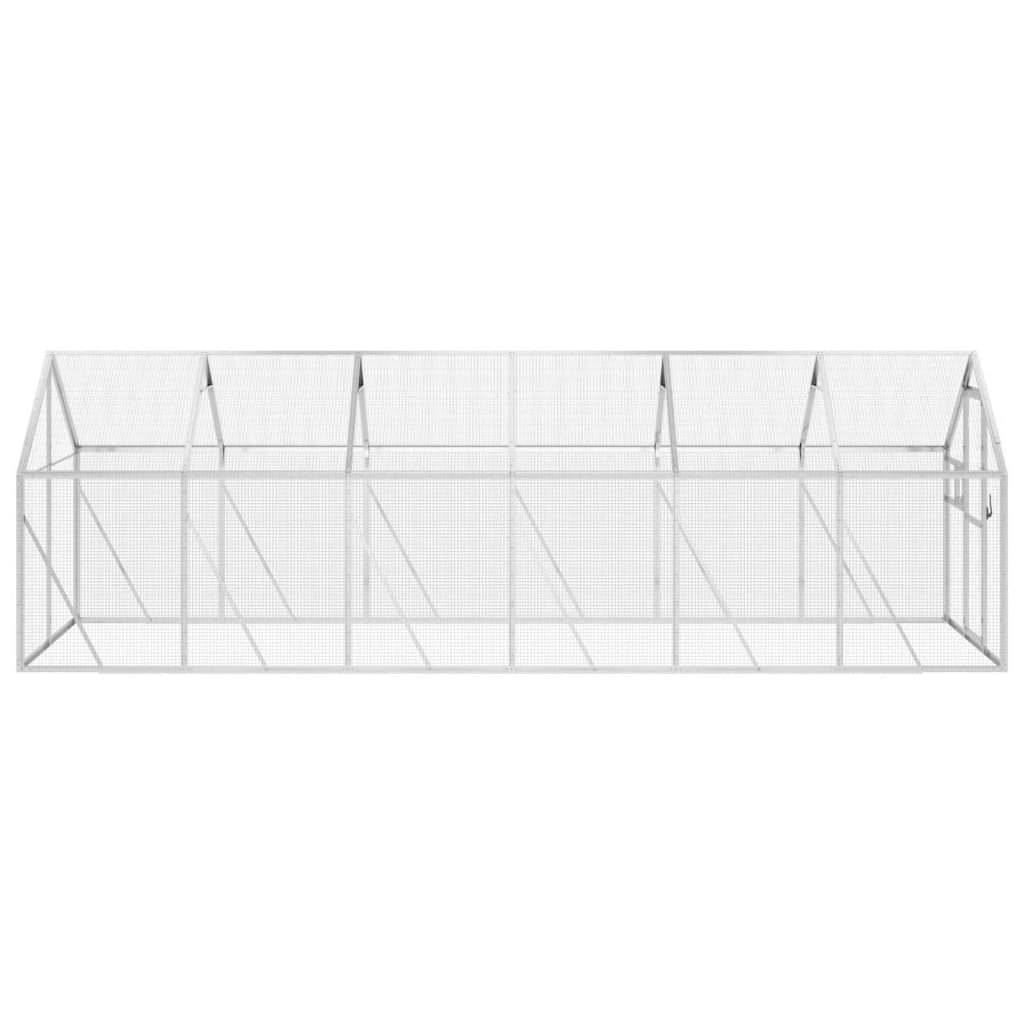 Voliere Anthrazit 179x100x185 cm Aluminium