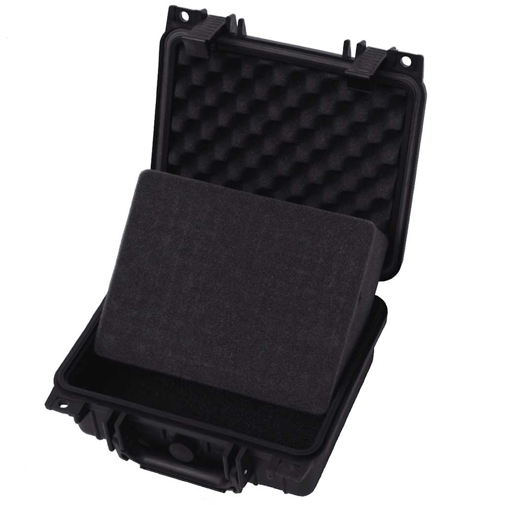 Universalkoffer Schwarz 40,6x33x17,4 cm