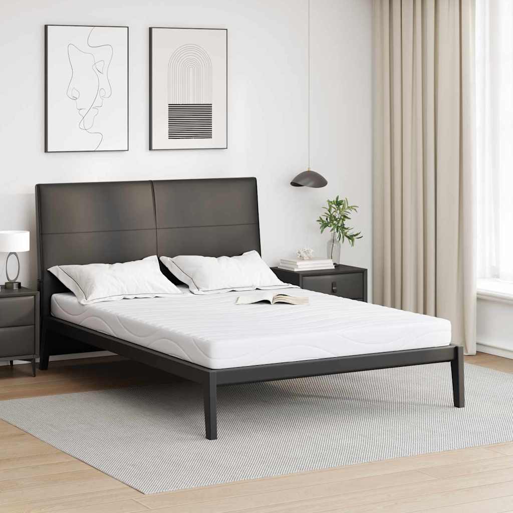 Matratze Weiß 80 x 160 cm Jacquard-Stoff