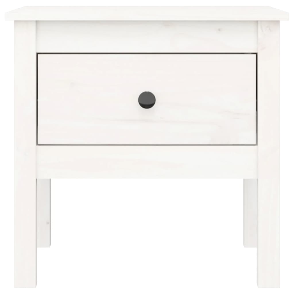 Beistelltische 2 Stk. 40x40x39 cm Massivholz Kiefer