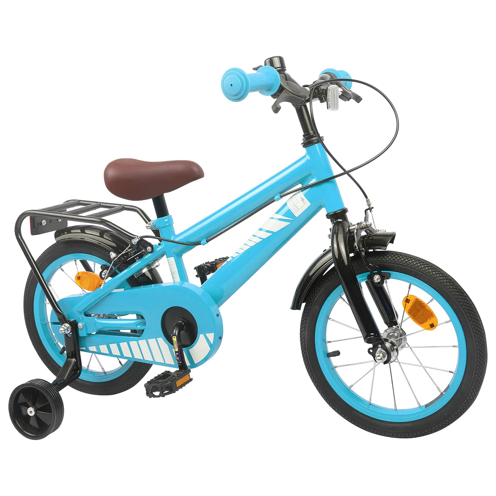 Kinderfahrrad 12 Zoll für 2-4 Jahre alt Himmelblau