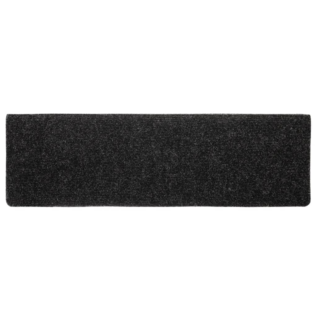 Stufenmatten Selbstklebend 15 Stk. 65x21x4 cm Hellbraun Rechteckiger Rand
