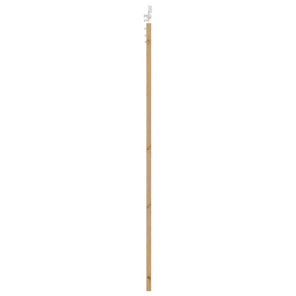 Schiebetür ORKDAL Natürlich und Schwarz 61 x 198,5 cm