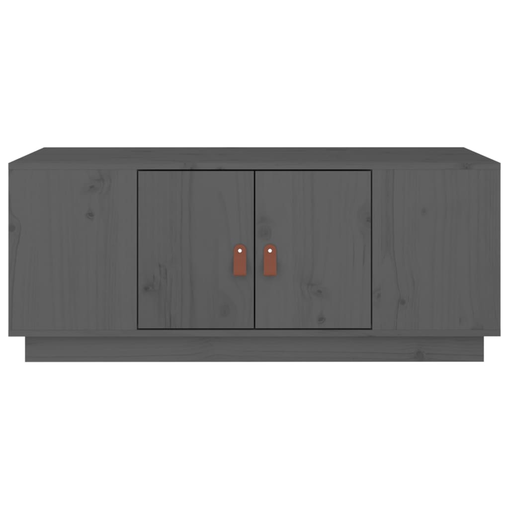 Couchtisch 100x50x41 cm Massivholz Kiefer