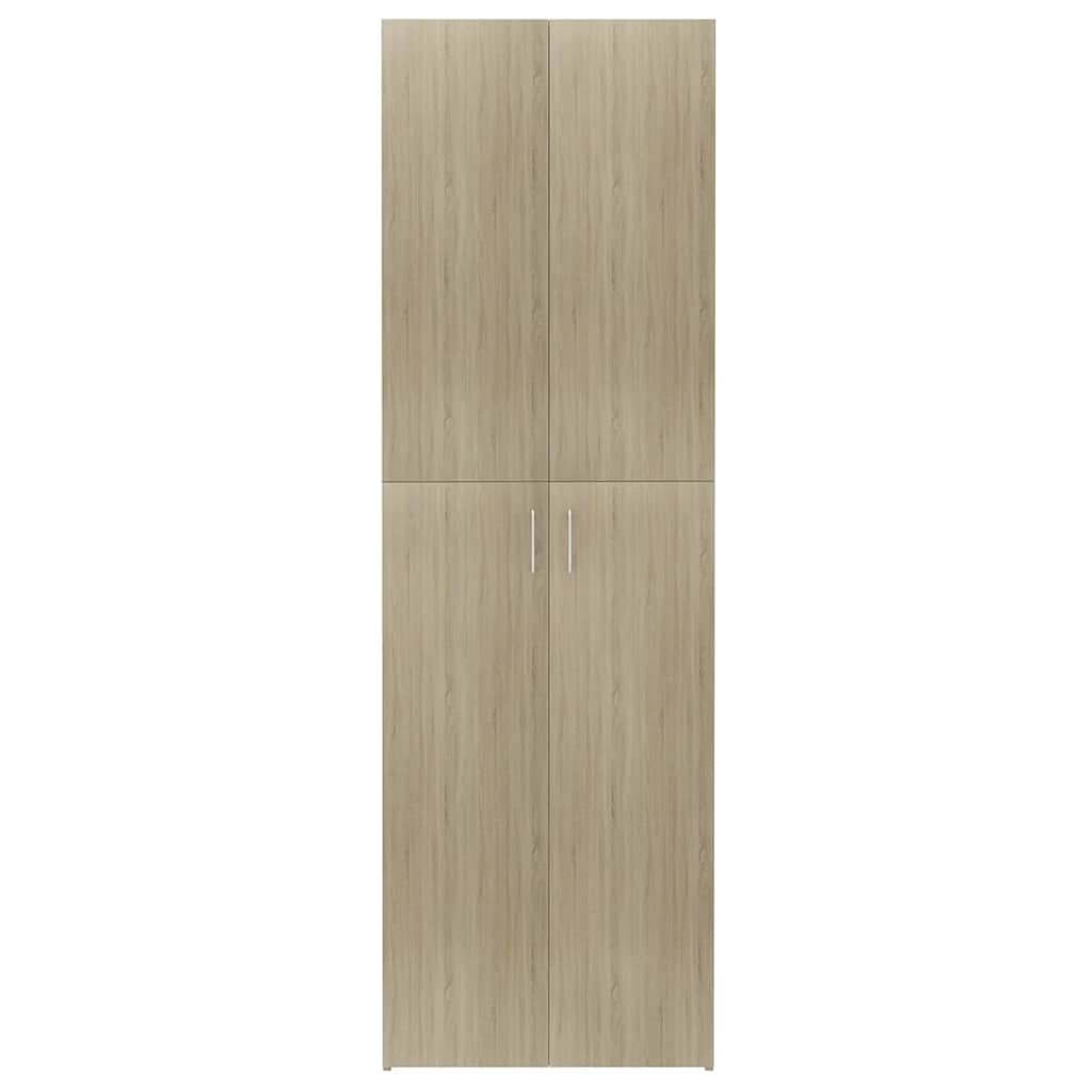 Aktenschrank Weiß 60x32x153 cm Holzwerkstoff