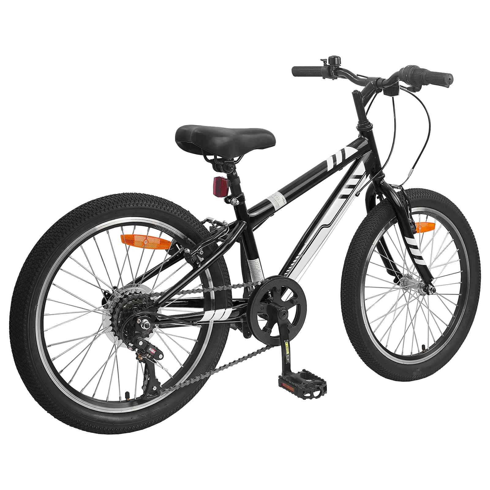 Mountainbike 20 Zoll 6-Speed für 5-8 Jahre alt Weiß