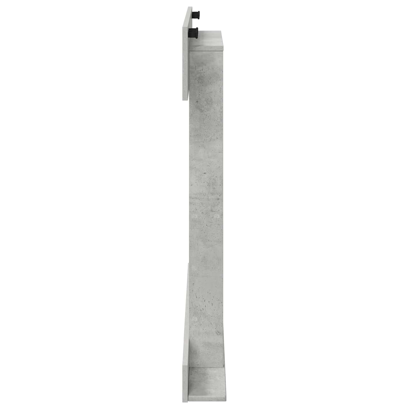 Billardqueue-Ständer Holzwerkstoff 93 x 12 x 103 cm Weiß