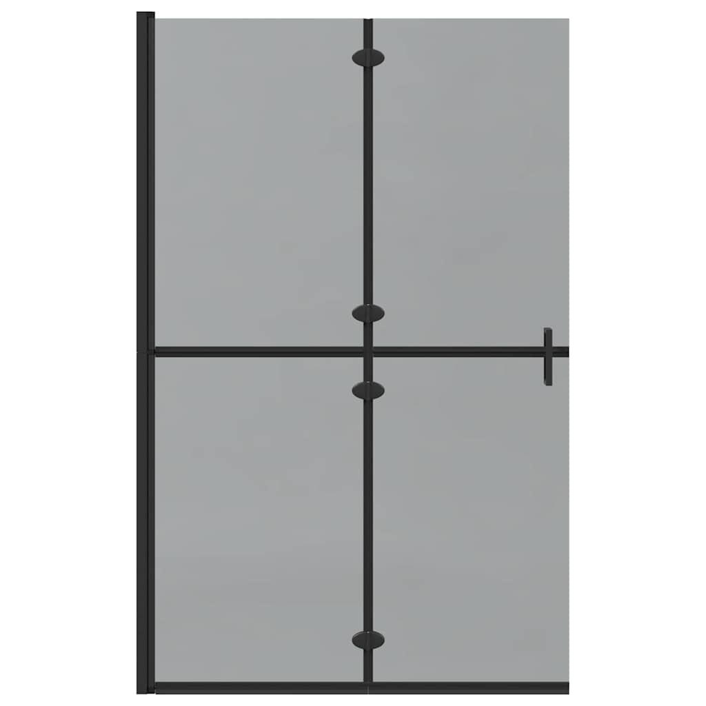 Faltbare begehbare Duschwand Transparentes ESG Glas 70x190 cm