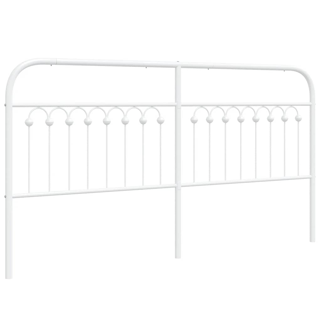 Ersatz-Kopfteil Metall Schwarz 75 cm