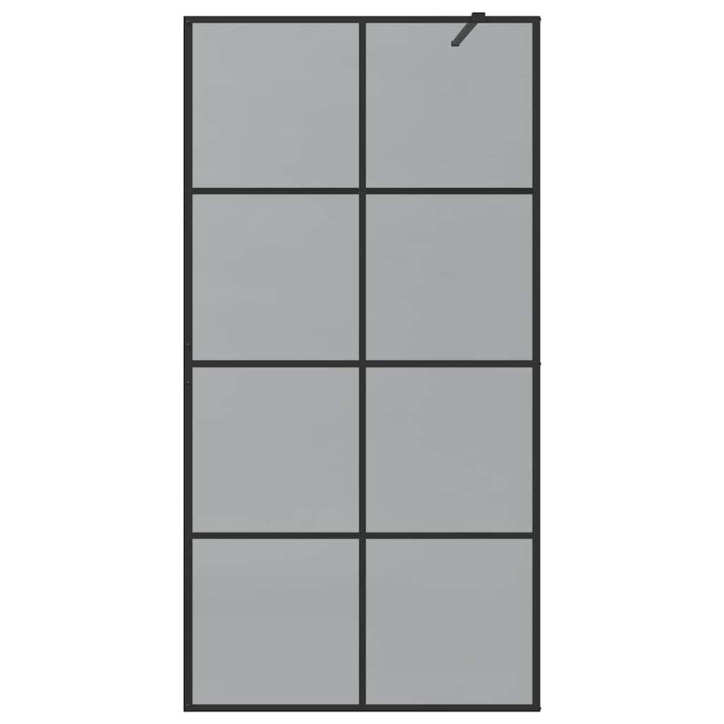 Duschwand für Begehbare Dusche mit Klarem ESG Glas 80x195 cm
