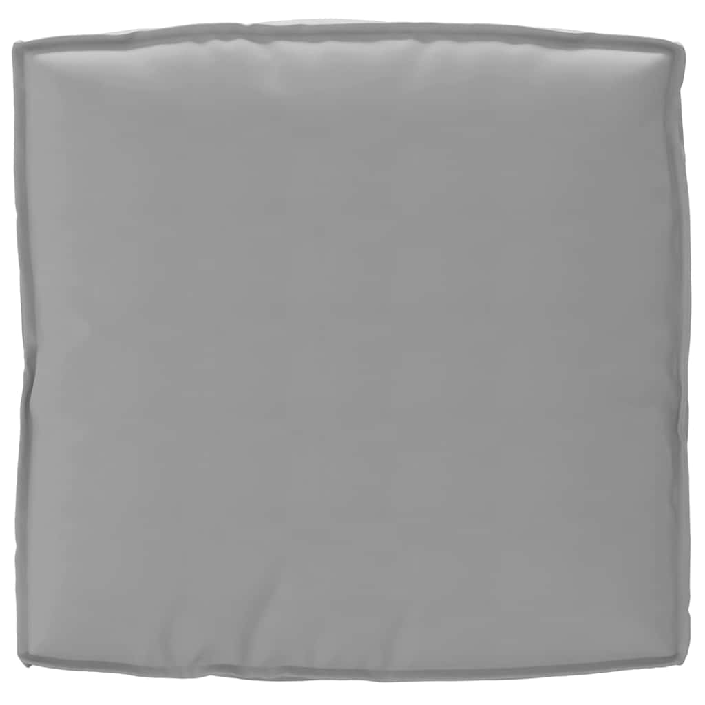 Kissen Anthrazit 80 x 80 x 12 cm Oxford-Stoff