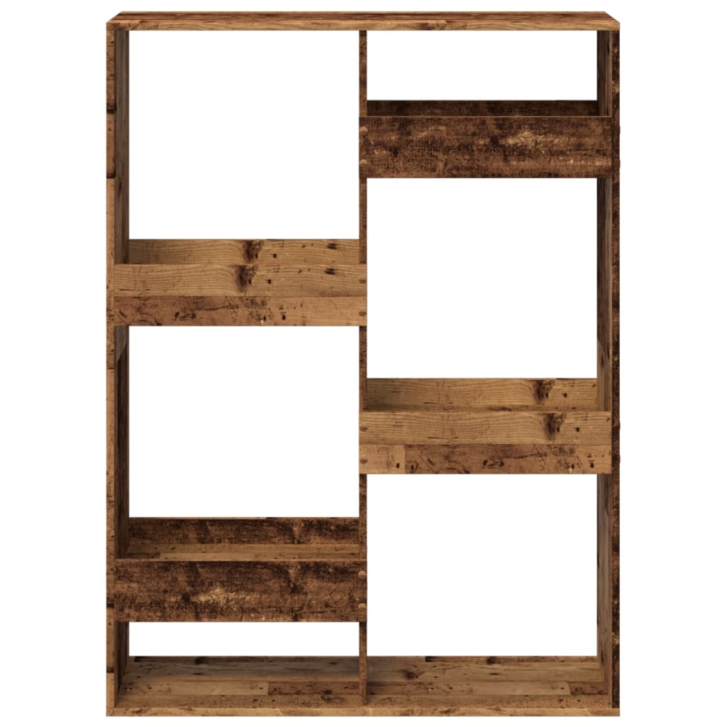 Bücherregal Weiß 100x33x135 cm Holzwerkstoff